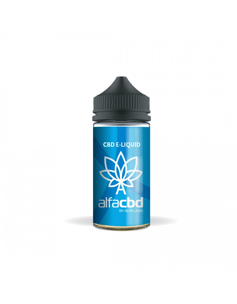 AlfaCBD 100ml/5000mg Vaping e-Liquid - Blue Raspberry